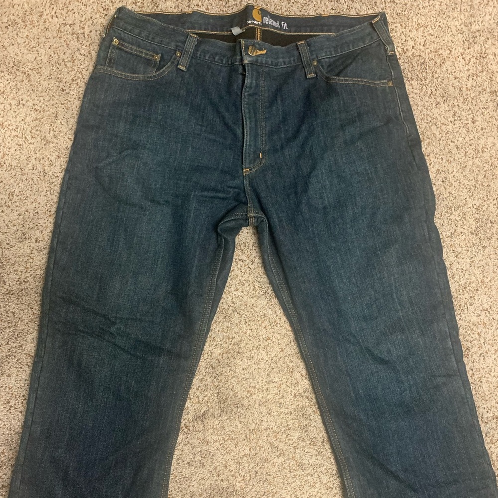 Relax fit. Padded Carhartt jeans 40x30
